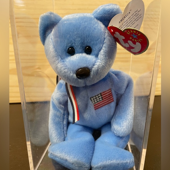 America, 2001 Beanie Baby - blue // 3/$38 - Picture 5 of 8